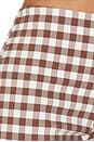 view 6 of 6 LAKE 바지 in Brown Gingham