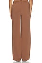 view 5 of 6 PANTALON ELLIOT in Chocolate Brown