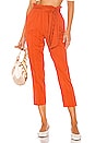 view 1 of 4 Tristan Pant in Rust Orange