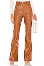 view 1 of 4 PANTALON TAILLE HAUTE BLAKE in Brown Spice