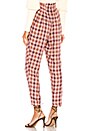 view 3 of 4 Naples Pant in Pink Plaid
