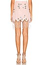 view 3 of 5 Sydney Mini Skirt in Pink Silver