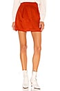 view 1 of 4 JUDY 미니 스커트 in Red Orange