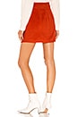 view 3 of 4 JUDY 미니 스커트 in Red Orange