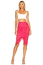 view 4 of 4 Yvette Skirt in Cabaret Pink