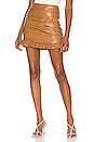view 1 of 4 Carmelita Mini Skirt in Butterscotch