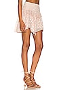 view 2 of 5 Valerie Mini Skirt in Blush Pink