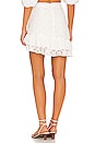 view 3 of 4 Angela Mini Skirt in White