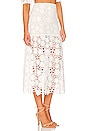 view 2 of 4 Neveya Midi Skirt in White