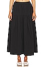 view 1 of 4 Carolyn Midi Skirt in Black