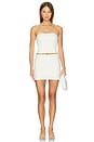 view 4 of 4 Ilena Mini Skirt in White