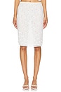 view 1 of 5 Heather Midi Skirt in White