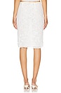 view 3 of 5 Heather Midi Skirt in White