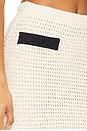 view 6 of 6 Slater Mini Skirt in Ivory & Black