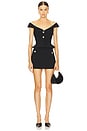 view 5 of 6 FALDA BROOKE MINI in Black