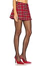 view 2 of 6 Shane Mini Skirt in Red Plaid