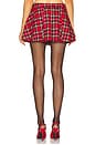 view 4 of 6 Shane Mini Skirt in Red Plaid