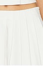 view 6 of 6 Genevieve Mini Skirt in White