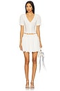 view 5 of 6 Bernadetta Mini Skirt in Ivory