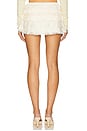 view 4 of 6 Lainey Mini Skirt in Ivory