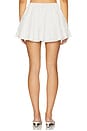 view 4 of 6 Clarissa Mini Skirt in White