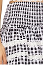 view 6 of 6 Reece Mini Skirt in Black & White