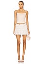 view 5 of 6 Dana Mini Skirt in Ivory