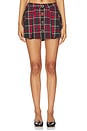 view 1 of 6 FALDA SHANE in Black & Red Plaid