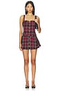 view 5 of 6 FALDA SHANE in Black & Red Plaid