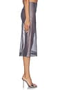 view 3 of 6 Tilda Midi Skirt in Graphite