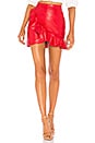 view 1 of 4 Poseidon Skirt in Red