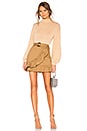 view 4 of 4 Baldwin Mini Skirt in Camel
