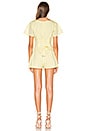 view 3 of 3 Adrian Romper in Baby Yellow