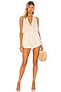 view 1 of 3 Crew Romper in Whisper White