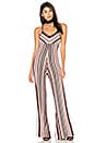 view 1 of 4 Jaden Jumpsuit in Lurex Stripe