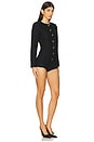 view 2 of 4 Olivia Tweed Romper in Black