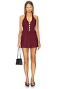 view 4 of 5 Sandy Halter Top in Burgundy