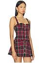 view 2 of 5 Shane Top in Black & Red Plaid