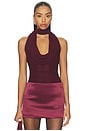 view 1 of 4 Leslie Top in Oxblood