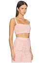 view 2 of 4 Emiliana Knit Bralette in Pink