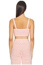 view 3 of 4 Emiliana Knit Bralette in Pink