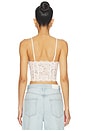 view 3 of 4 Lorena Bustier Top in Light Pink