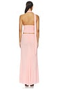 view 3 of 3 Chantal Halter Top in Peach Pink
