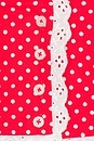 view 5 of 5 Flo Top in Red & White Polka Dot