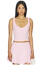 view 1 of 4 Celia Top in Light Pink