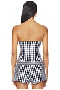 view 3 of 5 Winifred Top in Black & White Gingham