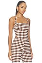 view 2 of 5 LAKE 탑 in Brown Gingham
