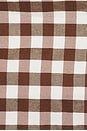 view 5 of 5 LAKE 탑 in Brown Gingham