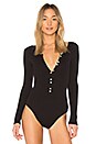 view 2 of 5 Lariat Bodysuit in Black