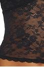 view 6 of 5 Mira Lace Tank in Black